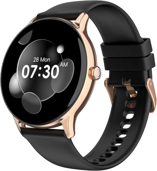 Noise Twist Go Smart Watch 1.39" Display, TruSyncᵀᴹ BT Calling, Glossy Metal Finish, 150+ Watch Faces, IP68, Sleep Trackin