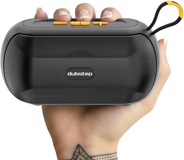 Dubstep Pop 1400 Portable Bluetooth Speaker | 14W Loud Sound, Deep Bass with XBASS, 16 Hrs Playtime, TWS Stereo Pairing, 5