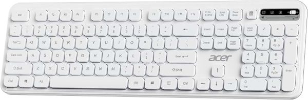 Acer SoftKey Pro Wireless Keyboard | 2.4GHz USB Connectivity | Full-Size 108-Key Layout with Numeric Keypad