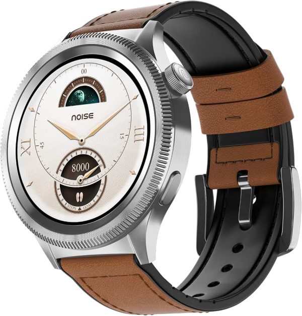 Noise Newly Launched Halo 2 Smart Watch 1st Ever Functional Rotating Dial (Axe-Cut Bezel), 1.43" AMOLED, St